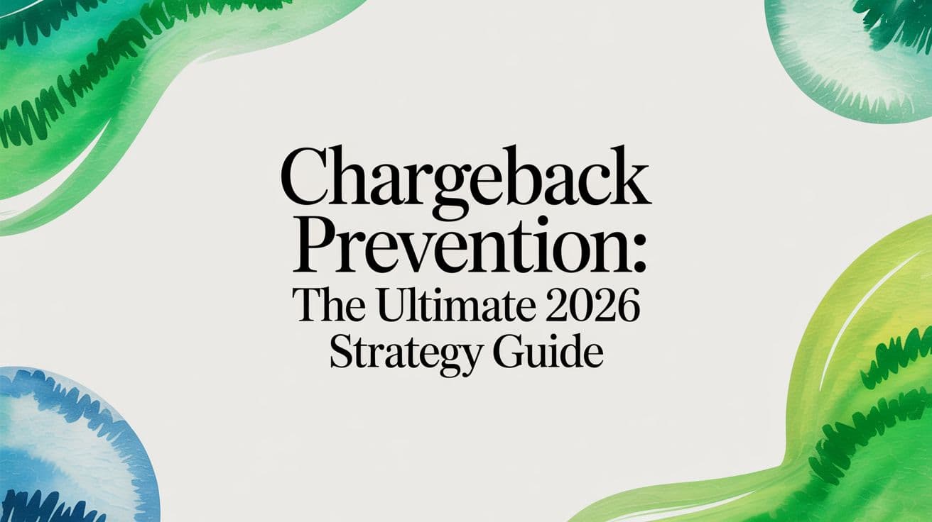 Chargeback Prevention: The Ultimate 2026 Strategy Guide
