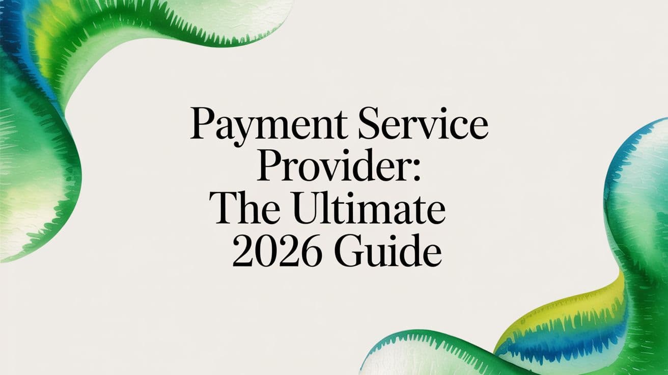 Payment Service Provider: The Ultimate 2026 Guide
