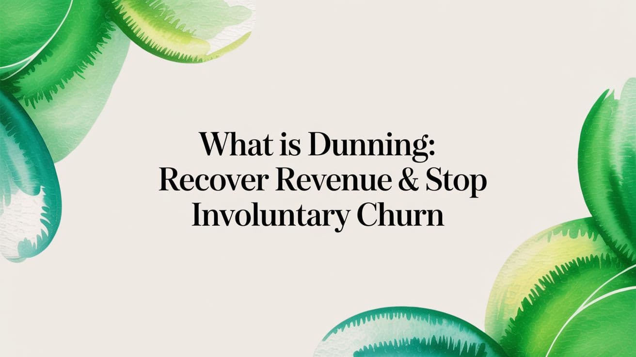 What Is Dunning: Recover Revenue & Stop Involuntary Churn