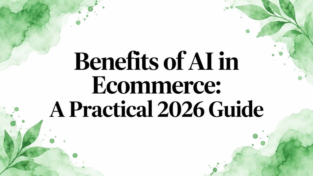 Benefits of AI in Ecommerce: A Practical 2026 Guide